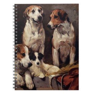 Terrier Pet Dogs Animals Painting Notitieboek