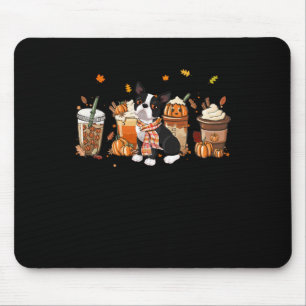 Terrier pompoen Spice Latte Iced Autumn Dog Herfst Muismat