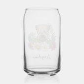 Terrier Roue À Fleurs Et Nom (Verso)