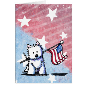 terrier Westie 4 juillet
