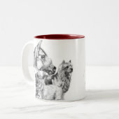 Terriers de Norwich et tasse de cheval (Devant gauche)