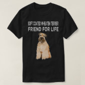 Terriervriend met zachte bekleding voor levenslang t-shirt (Design voorkant)