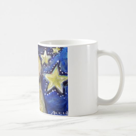 Terriestars met zachte beklede wielen koffiemok (Rechts)