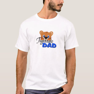 Terrific Dad Cute Tiger T-shirt
