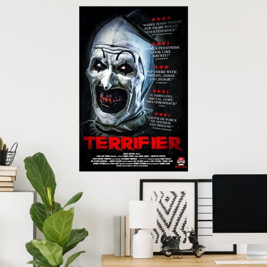 Terrifier Poster (Thuiskantoor)