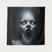 Terrifying Screaming Specter Wallpaper Wandkleed (Voorkant)