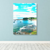 Terrigal Central Coast NSW Australië Canvas Afdruk (Insitu (Houten vloer))