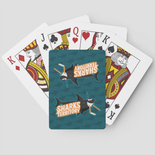 Territoire de requins - cartes de jeu (dos)