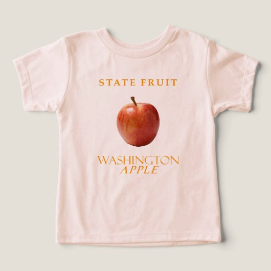 Territoire de Washington Fruit La Pomme (Design Recto)