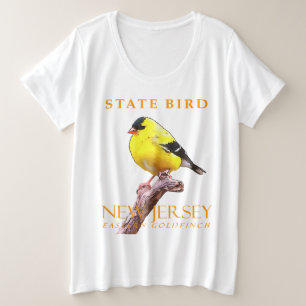 Territoire du New Jersey Oiseau Le Chardonneret Ja