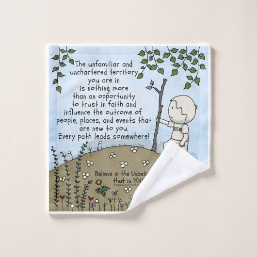 Territoire inconnu (Gant de toilette)