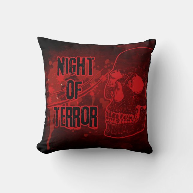 Terror Halloween Kussen (Voorkant)