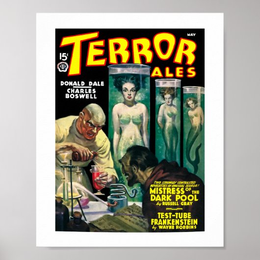 Terror Tales (mei 1940) Poster (Voorkant)