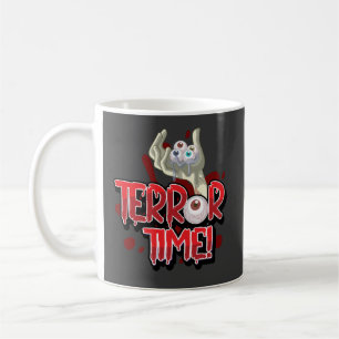 Terror Time Zombie Hand met Eyeballen Koffiemok