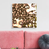 Terror twins,Haunted dolls picture canvas art (Insitu (Woonkamer))