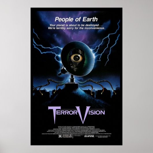 TERROR VISION POSTER (Voorkant)