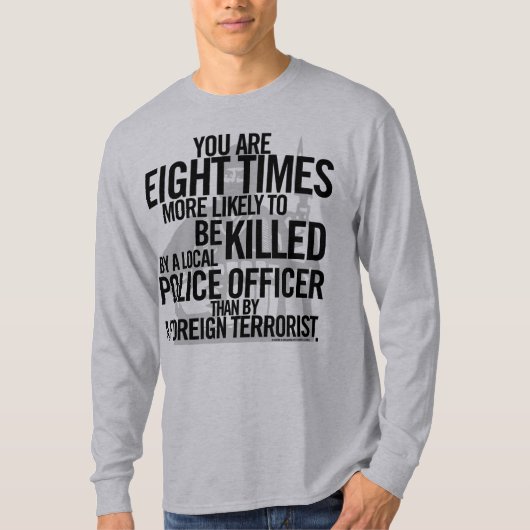 Terrorisme Facts Shirt (Voorkant)