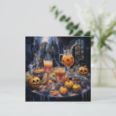 👻🍷 "Terrors & Tastings Event"! Aankondiging👻 Ha Kaart (Staand voorkant)