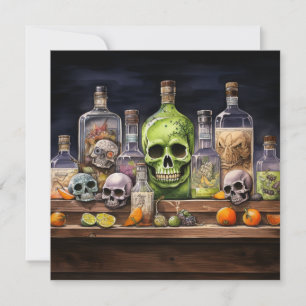 👻🍹 Terrors & Tequila Party 🍹👻 : Halloween Kaart
