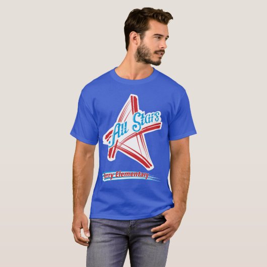 Terry All Stars T-shirt - Volwassene (Voorkant volledig)