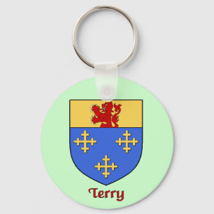 Terry Family Shield Sleutelhanger
