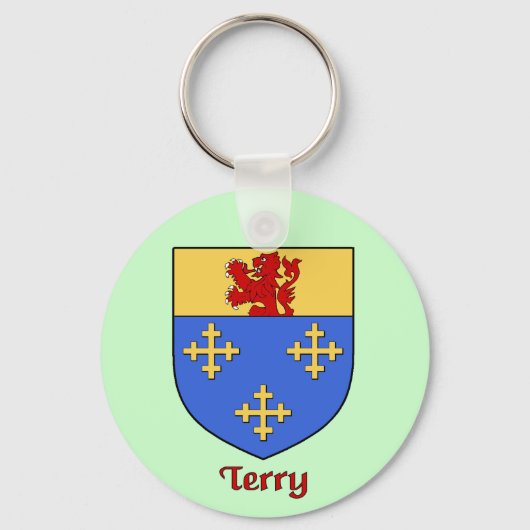 Terry Family Shield Sleutelhanger (Voorkant)