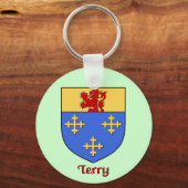 Terry Family Shield Sleutelhanger (Voorkant)