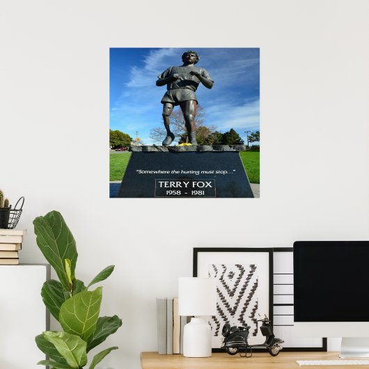 Terry Fox 24 x 24 inch, Value Poster Paper (Matte) (Thuiskantoor)