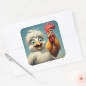 "Terry & Kay Silkie Chicken" Sticker Sheet (Envelop)