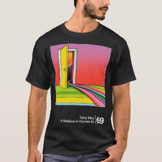 Terry Riley Origineel Minimalistisch Grafisch Kuns T-shirt