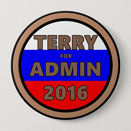 Terry voor Admin 2016 Button (Voorkant)