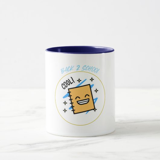 Terug 2 School Cool School Begin T-shirt Mok (Midden)