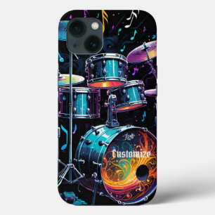Terug Beat Drum Set iPhone 13 Hoesje