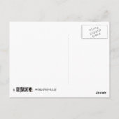 Terug! Briefkaart van Beatlemania (Achterkant)