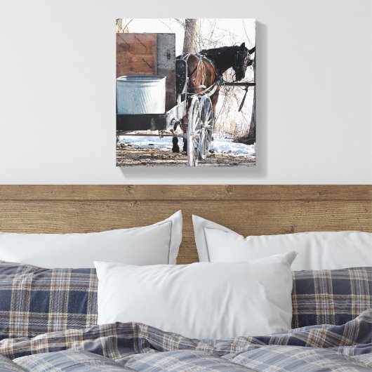 Terug Canvas Afdruk (Insitu (Slaapkamer))