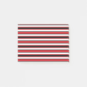 Terug en Forth Black en Red Post-it® Notes (Voorkant)