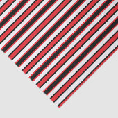 Terug en Forth Black en Red Tissuepapier (Detail)