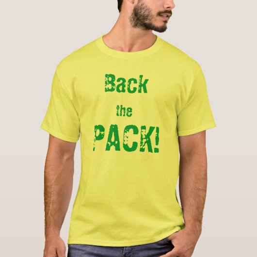 Terug het pak! t-shirt (Voorkant)