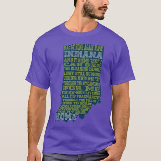 Terug Home weer in Indiana T-shirt
