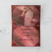 Terug in de tijd feestdagen kaart (Binnen)