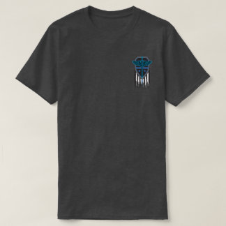 Terug in het blauw of er zal niemand zijn om je te t-shirt
