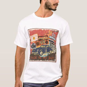 Terug In Mijn Tijd Retro Nostalgie T-Shirt