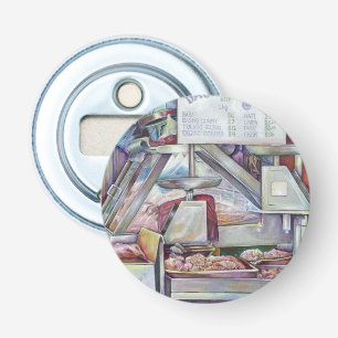 Terug in Tien minuten, vergeten de verjaardag van  Button Flesopener