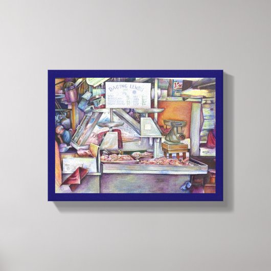 Terug in Tien Minuten Vergeten Vrouw Verjaardag Ca Canvas Afdruk (Voorkant)