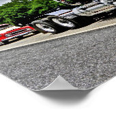 Terug in zwarte superliner Poster (Hoek)