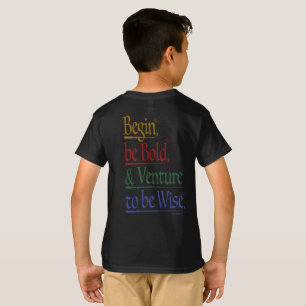 Terug - Magische Horace Quote Kinder T-shirt