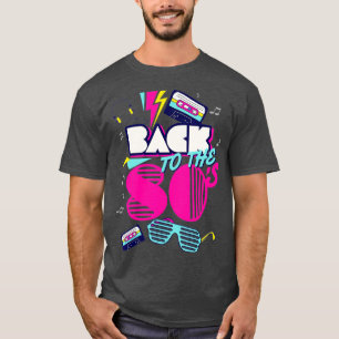 Terug naar 80s T - shirts Retro I Love 80s Design