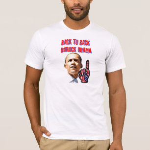 Terug naar achteren, President Barack Obama_ T-shirt