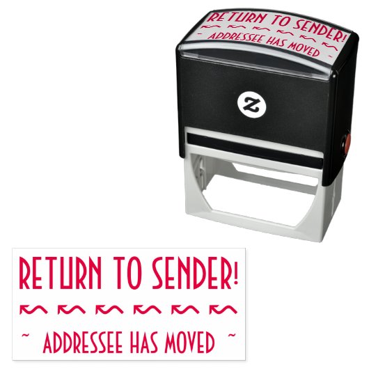 "TERUG NAAR AFZENDER!", "GEADRESSEERDE IS VERHUISD ZELFINKTENDE STEMPEL (In situ)