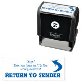 Terug naar Afzender leuke stempel (In situ)